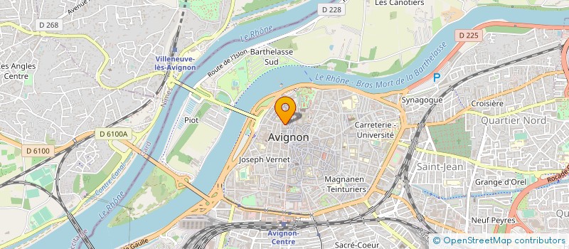 localisation de l'entreprise MONSIEUR ANDRE MARMILLOT à AVIGNON