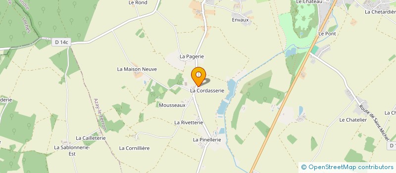 localisation de l'entreprise MONSIEUR ANDRE MAROTTE à AZAY-LE-FERRON