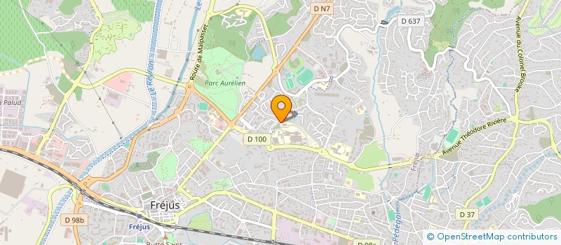 localisation de l'entreprise MONSIEUR ANDRE MARQUAND  SAINT-RAPHAEL