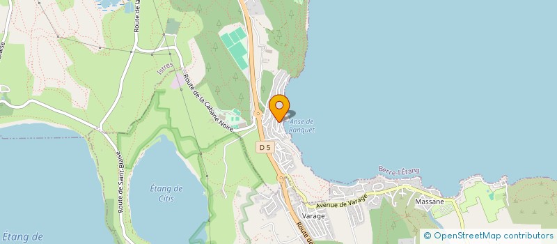 localisation de l'entreprise MONSIEUR ANDRE MARQUES DA SILVA  ISTRES