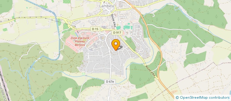 localisation de l'entreprise MONSIEUR ANDRE MARRONY  LAMBESC