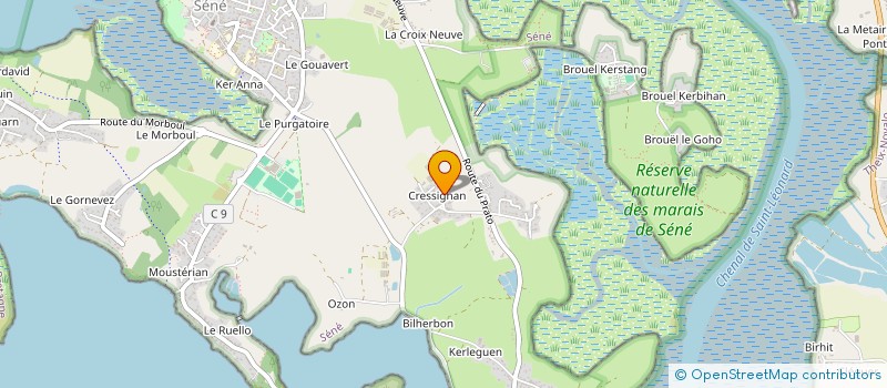 localisation de l'entreprise MONSIEUR ANDRE MARTIN à SENE