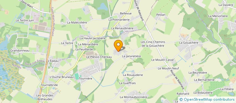 localisation de l'entreprise MONSIEUR ANDRE MARTIN à CARQUEFOU