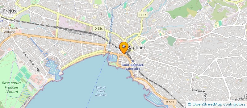 localisation de l'entreprise MONSIEUR ANDRE MARTIN à SAINT-RAPHAEL