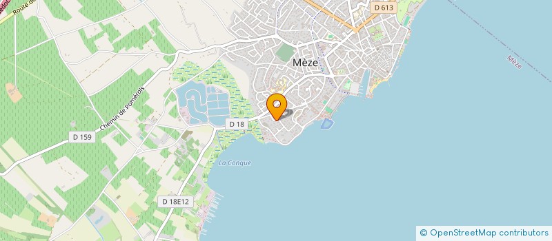 localisation de l'entreprise MONSIEUR ANDRE MARTINEZ à MEZE