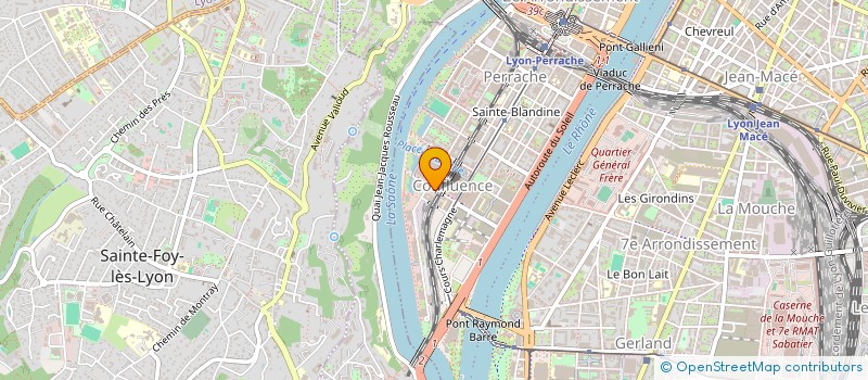 localisation de l'entreprise MONSIEUR ANDRE MARTINEZ à LYON