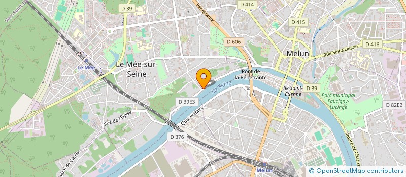 localisation de l'entreprise MONSIEUR ANDRE MARTINEZ à LE MEE-SUR-SEINE