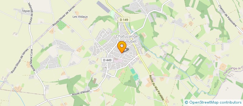 localisation de l'entreprise MONSIEUR ANDRE MARTINEZ à CHATUZANGE-LE-GOUBET