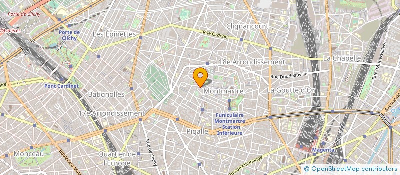 localisation de l'entreprise MONSIEUR ANDRE MARTINS DE BARROS  PARIS