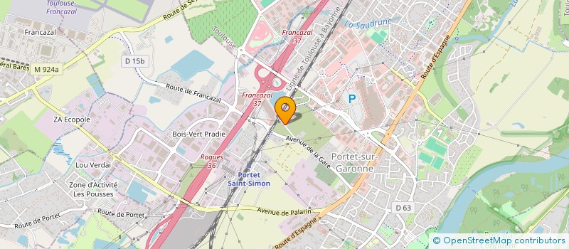 localisation de l'entreprise MONSIEUR ANDRE MARTINS SANTOS à PORTET-SUR-GARONNE