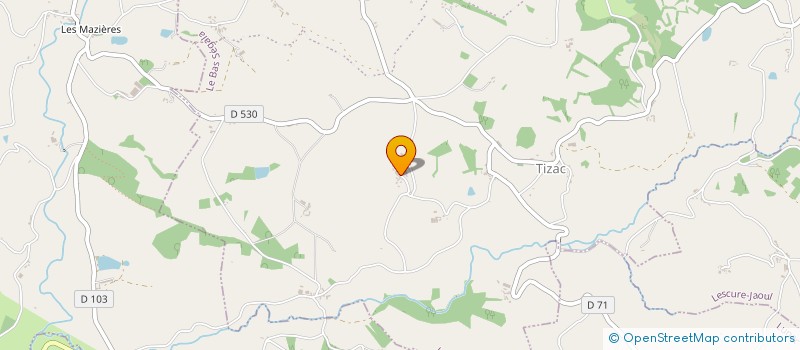 localisation de l'entreprise MONSIEUR ANDRE MARUEJOULS  LE BAS SEGALA