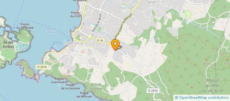 localisation de l'entreprise MONSIEUR ANDRE MARYLAND à SIX-FOURS-LES-PLAGES