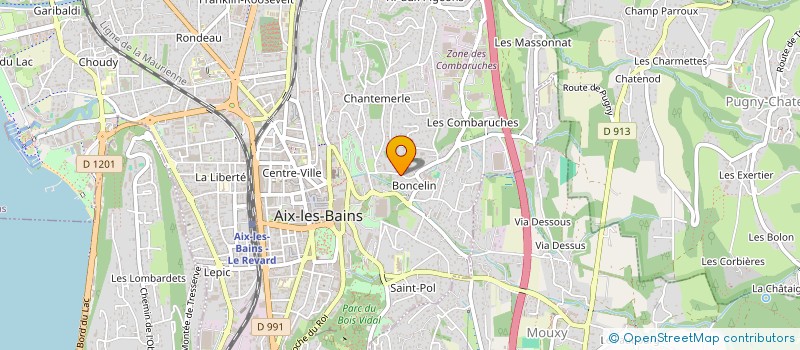 localisation de l'entreprise MONSIEUR ANDRE MASZEWSKI à AIX-LES-BAINS