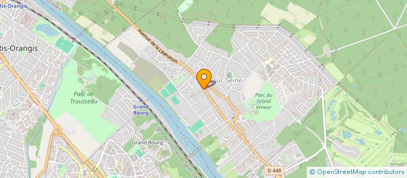 localisation de l'entreprise MONSIEUR ANDRE MATHIEU à SOISY-SUR-SEINE