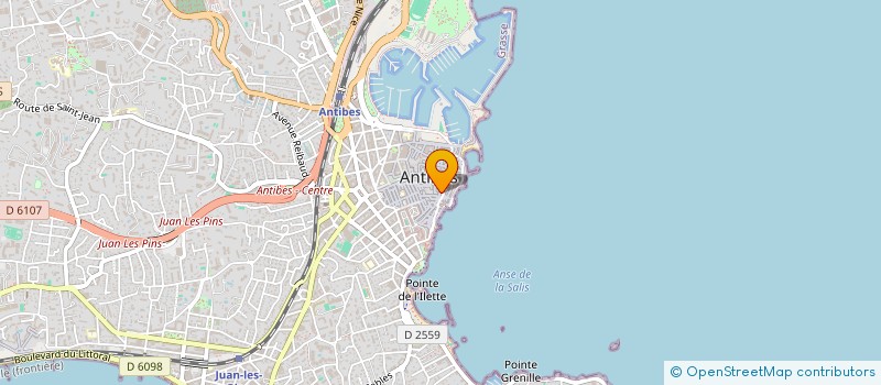 localisation de l'entreprise MONSIEUR ANDRE MATHIS à ANTIBES