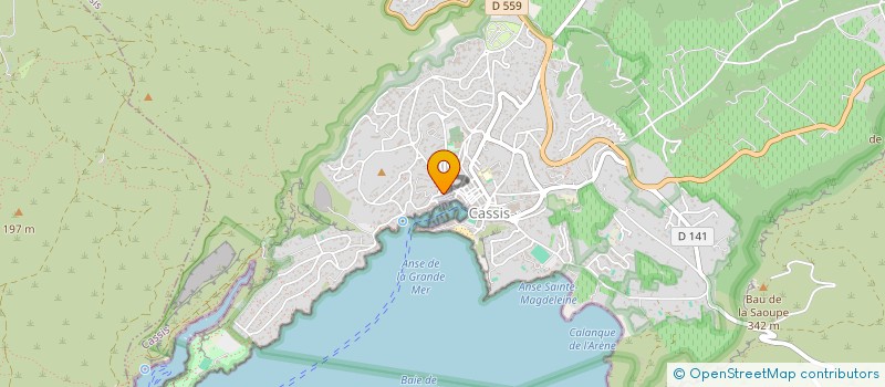 localisation de l'entreprise MONSIEUR ANDRE MATTEI à CASSIS