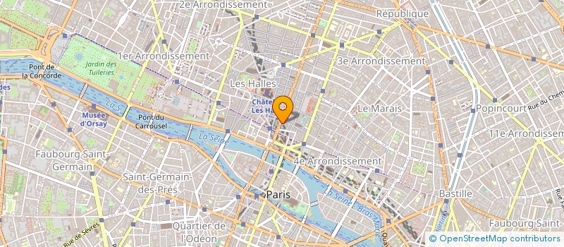 localisation de l'entreprise MONSIEUR ANDRE MAUCLAIRE  PARIS