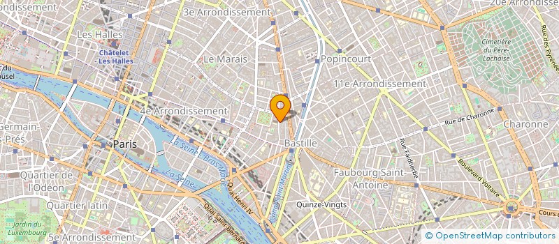 localisation de l'entreprise MONSIEUR ANDRE MAURY AVELINE  PARIS