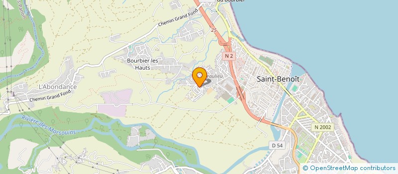 localisation de l'entreprise MONSIEUR ANDRE MAUVE  SAINT-BENOIT