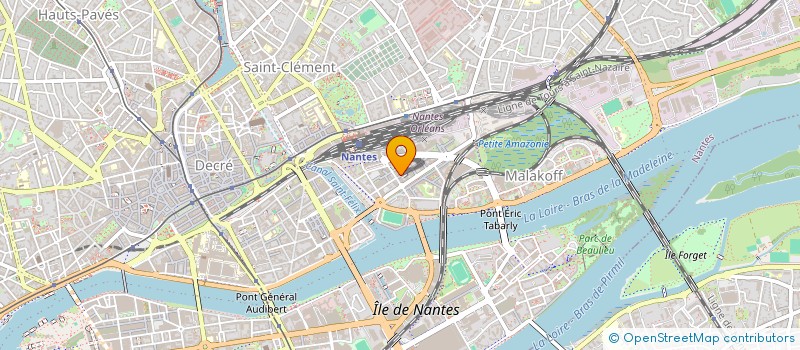 localisation de l'entreprise MONSIEUR ANDRE MAVAMBU WEMBO DIAWIDI à NANTES