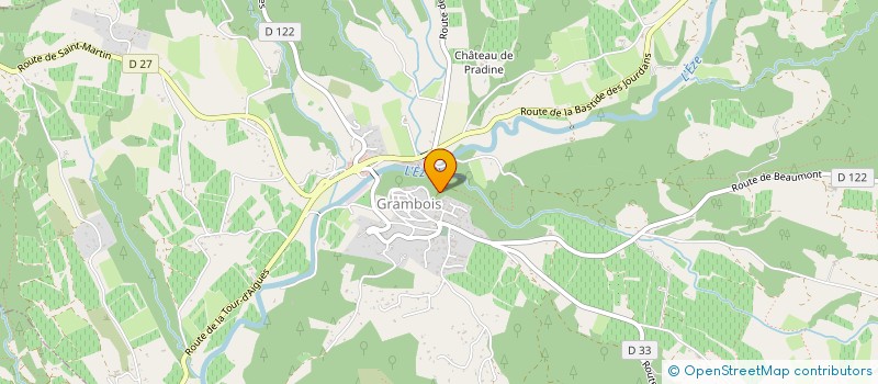 localisation de l'entreprise MONSIEUR ANDRE MAYOR  LA TOUR D'AIGUES