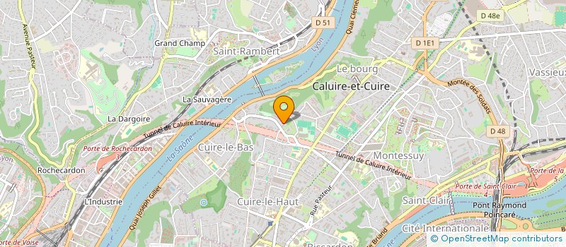 localisation de l'entreprise MONSIEUR ANDRE MBA  CALUIRE-ET-CUIRE