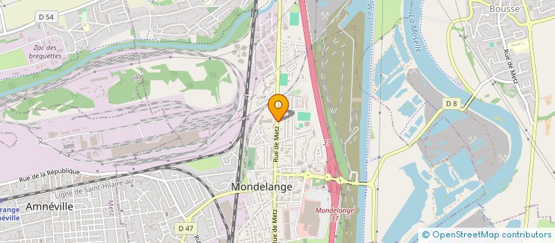 localisation de l'entreprise MONSIEUR ANDRE MELAZZO à HAGONDANGE