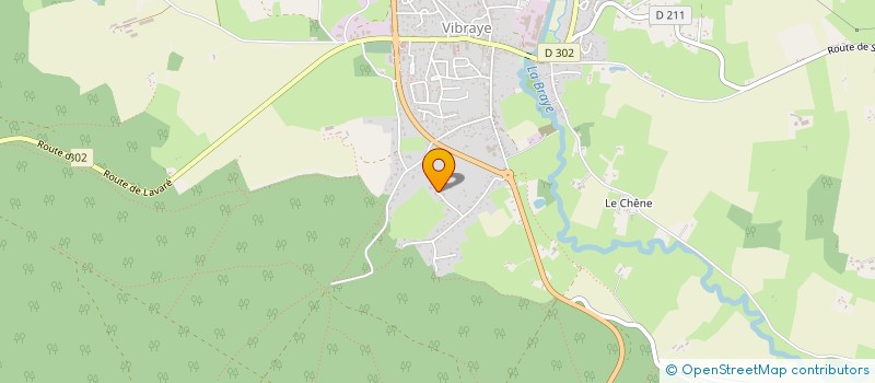 localisation de l'entreprise MONSIEUR ANDRE MENDES DE SOUSA LOPES  VIBRAYE