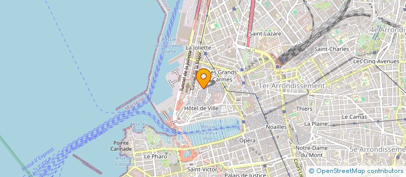 localisation de l'entreprise MONSIEUR ANDRE MERIAN à MARSEILLE