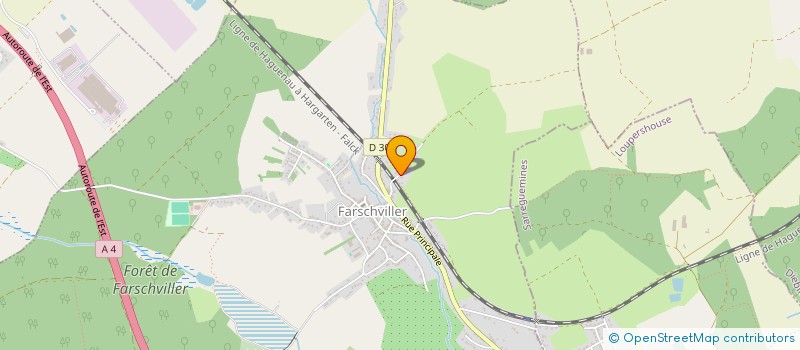 localisation de l'entreprise MONSIEUR ANDRE MERTZ  FARSCHVILLER
