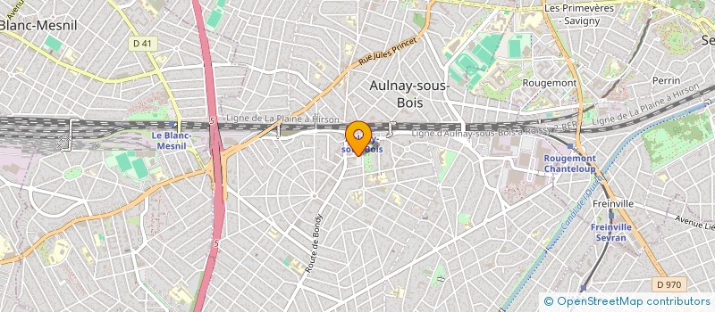 localisation de l'entreprise MONSIEUR ANDRE MEYER à AULNAY-SOUS-BOIS