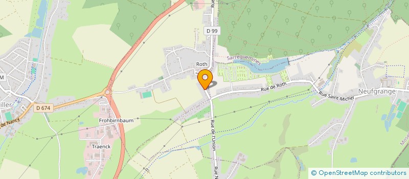 localisation de l'entreprise MONSIEUR ANDRE MEYER  HAMBACH