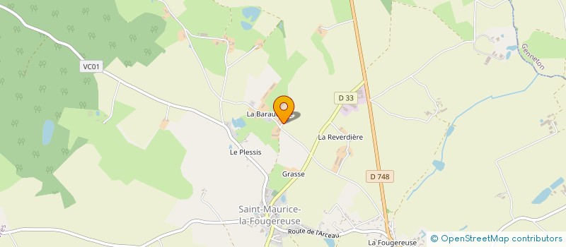 localisation de l'entreprise MONSIEUR ANDRE MICHAUD à SAINT MAURICE ETUSSON