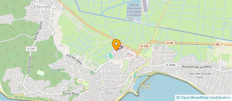 localisation de l'entreprise MONSIEUR ANDRE MICHAUD à LA TRANCHE-SUR-MER