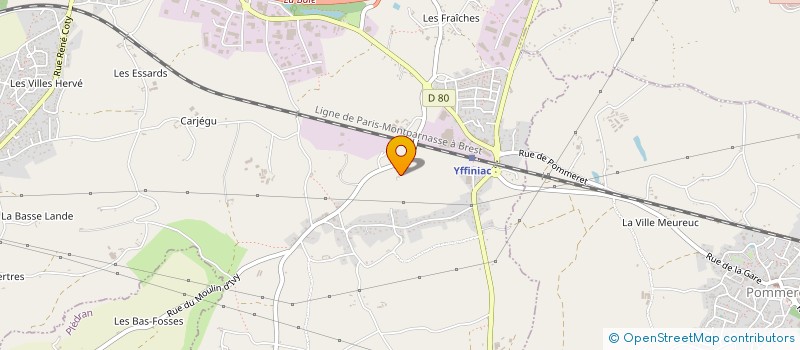 localisation de l'entreprise MONSIEUR ANDRE MICHEL  POMMERET