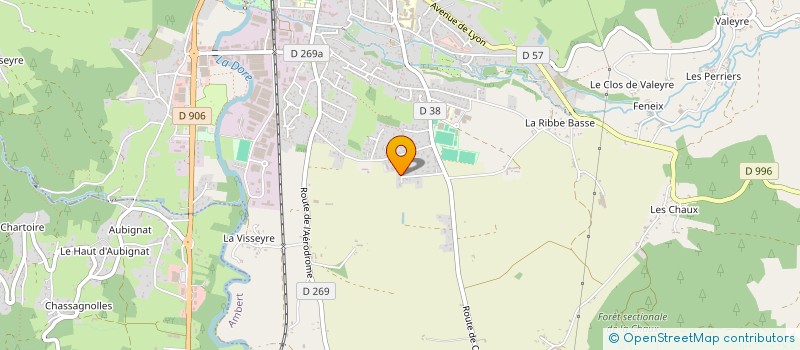 localisation de l'entreprise MONSIEUR ANDRE MICHEL CAPELA  AMBERT