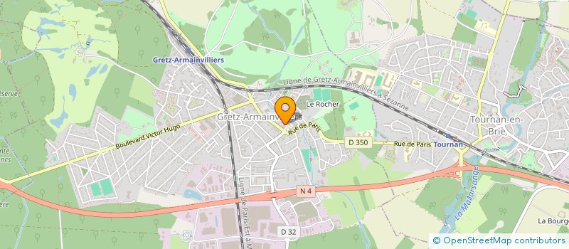 localisation de l'entreprise MONSIEUR ANDRE MICOULAUT à GRETZ-ARMAINVILLIERS