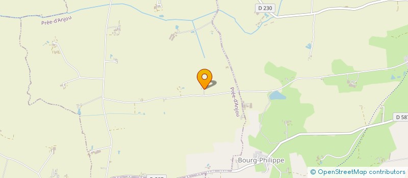 localisation de l'entreprise MONSIEUR ANDRE MIGNOT  PREE-D'ANJOU