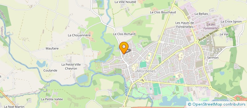 localisation de l'entreprise MONSIEUR ANDRE MIGUEL SUNGO  RENNES