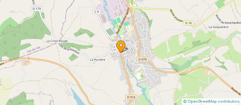 localisation de l'entreprise MONSIEUR ANDRE MILANGE à VIMOUTIERS