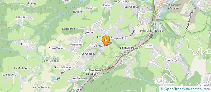localisation de l'entreprise MONSIEUR ANDRE MILLIAS à VIMINES