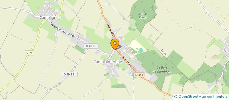 localisation de l'entreprise MONSIEUR ANDRE MINART  HERMAVILLE