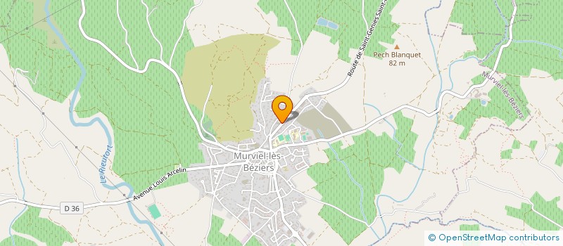 localisation de l'entreprise MONSIEUR ANDRE MIRA à MURVIEL-LES-BEZIERS