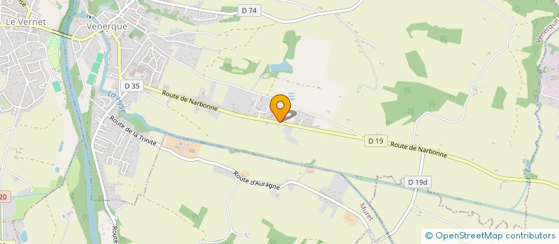 localisation de l'entreprise MONSIEUR ANDRE MIRANI à VENERQUE