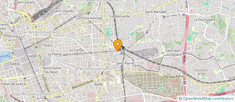 localisation de l'entreprise MONSIEUR ANDRE MIZZI à MARSEILLE
