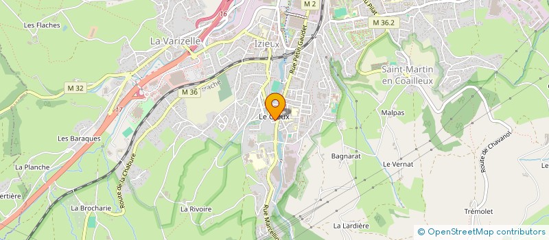 localisation de l'entreprise MONSIEUR ANDRE MOINE à SAINT-CHAMOND