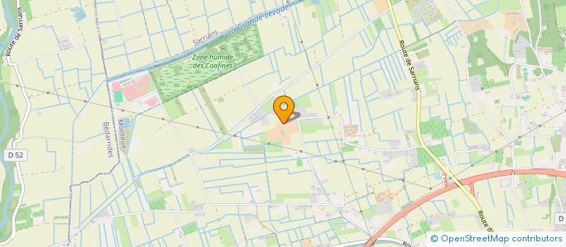 localisation de l'entreprise MONSIEUR ANDRE MOLINER  MONTEUX