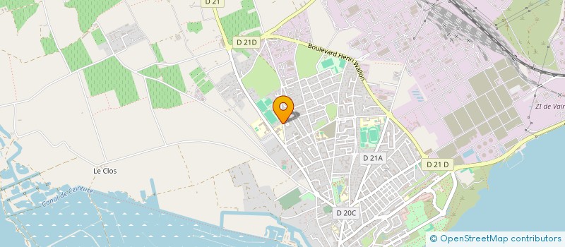 localisation de l'entreprise MONSIEUR ANDRE MOLLET  BERRE-L'ETANG