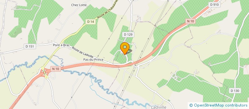 localisation de l'entreprise MONSIEUR ANDRE MONDY  LADIVILLE