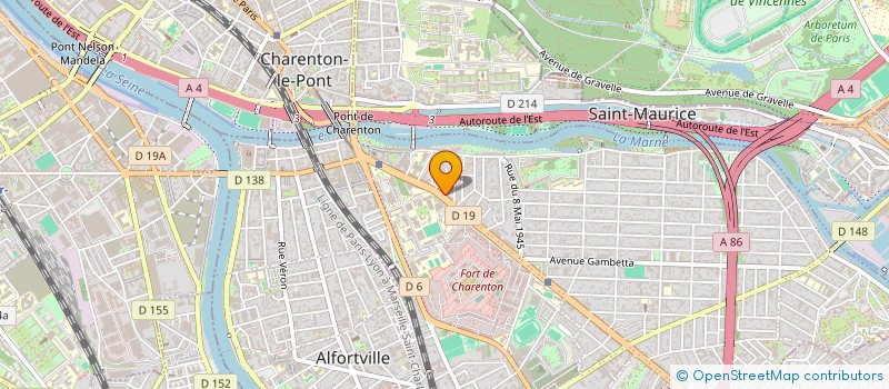 localisation de l'entreprise MONSIEUR ANDRE MONEMOU  MAISONS-ALFORT